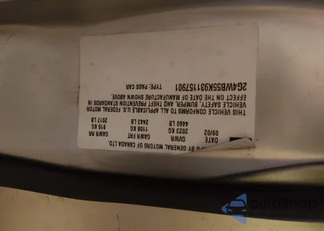 2003 Buick Regal Ls z USA, uszkodzony, nr VIN 2G4WB55K931157901